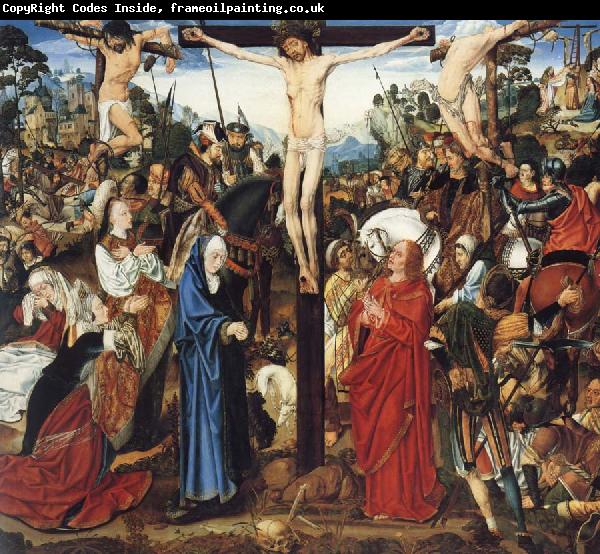MASTER of the Aix-en-Chapel Altarpiece The crucifixion